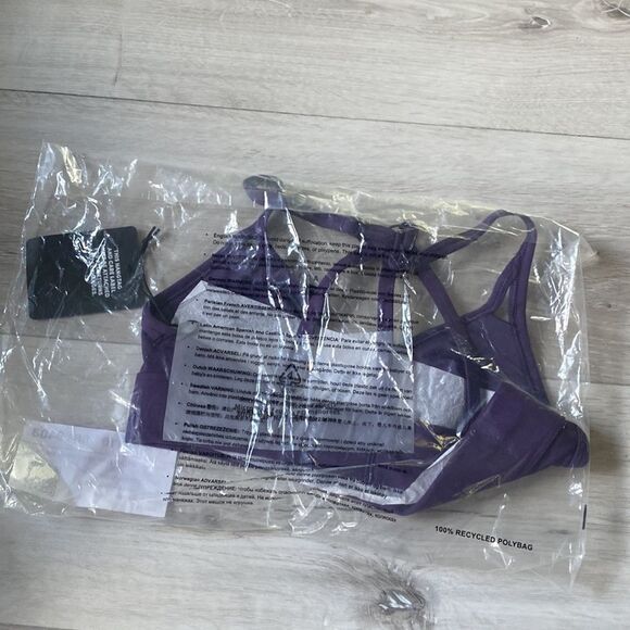 Savage Fenty Spotlight Low-Impact Sports Bra  NWT in packaging XS Punk PURPLE - Picture 6 of 6